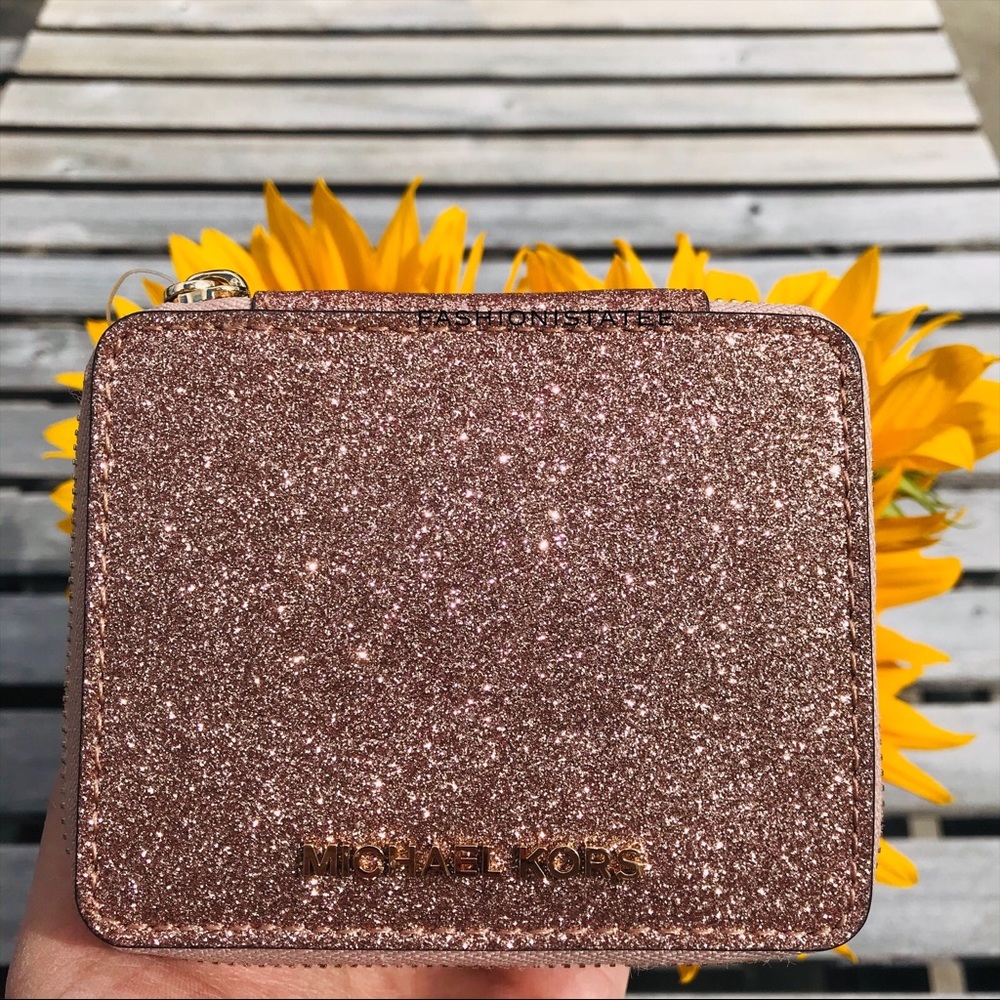 Michael Kors giftables jewelry box Rose gold new - Picture 4 of 8